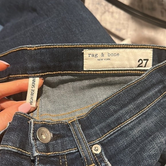 Rag & bone Intermix exclusive high rise skinny size 27 - Picture 7 of 9